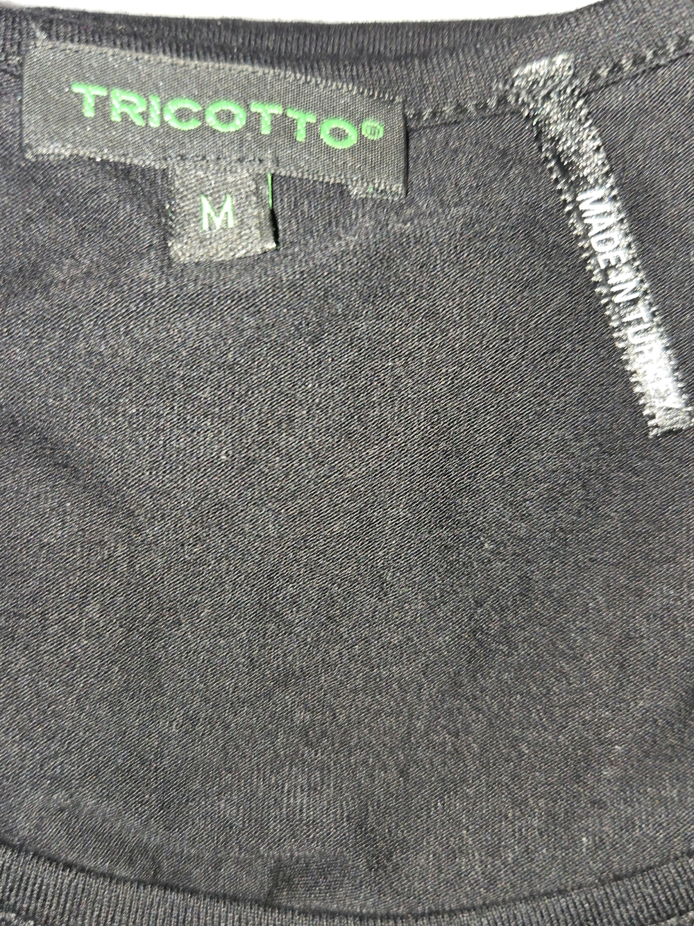 Tricotto Black Rhinestone & Sequin Cute Cats‎ Graphic Long Sleeve Top Size M - Picture 5 of 5